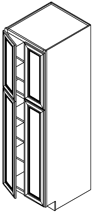 PANTRY 24" X 90" X 24" W/O DRAWER
