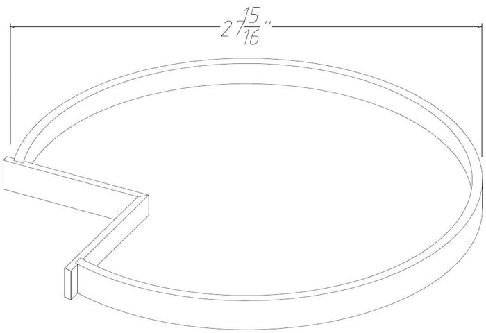 Soda BASE WOODEN LAZY SUSAN TRAY (2)