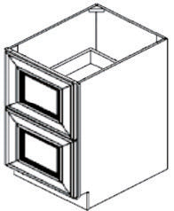 2 DRAWERS BASE 30"