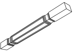 Perla SHAKER TURN POST 3" X 3" x 34 1/2"