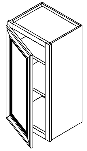 WOODEX WALL CABINET 09" X 42"