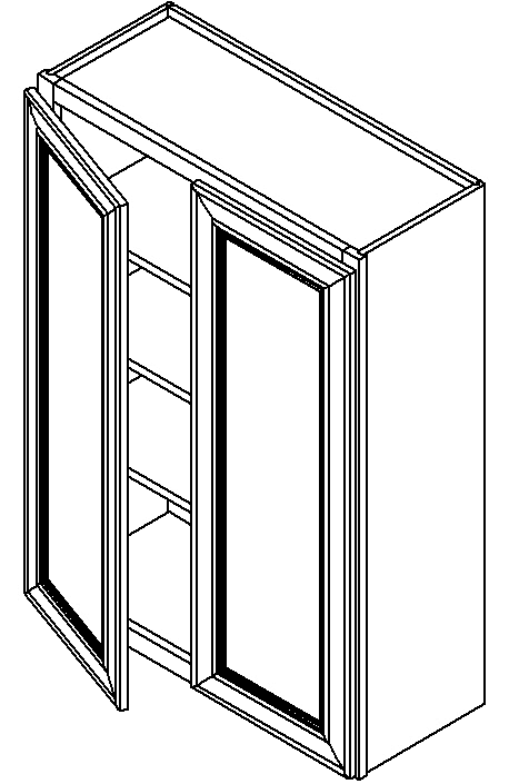 WALL CABINET 24" X 42"