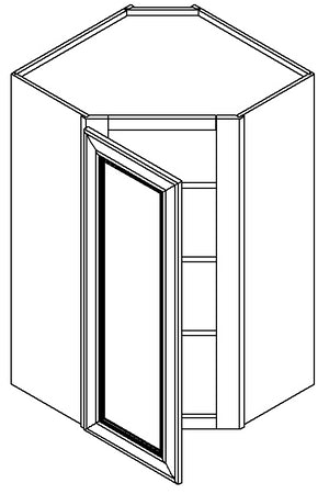 Sterling WALL DIAGONAL CORNER CABINET 24" X 42"