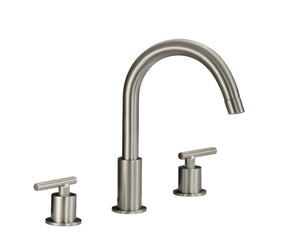 Ratel 8" Widespread 2-Handle Bathroom faucet in Brushed Nickel