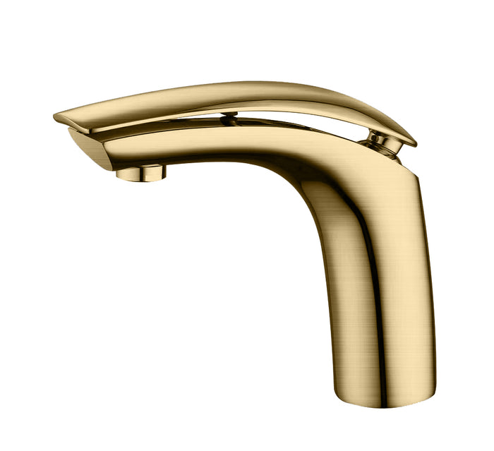 Ratel Single Handle Bathroom faucet 7" x 6 3/5" Brushed Gold