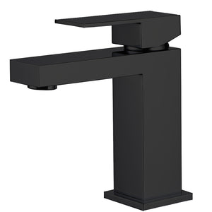 Ratel Single Handle Bathroom faucet  5 4/5" x 6 4/5" Matt Black