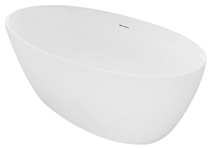 Free Standing Acrylic Bathtub 67"X33.5"X23"