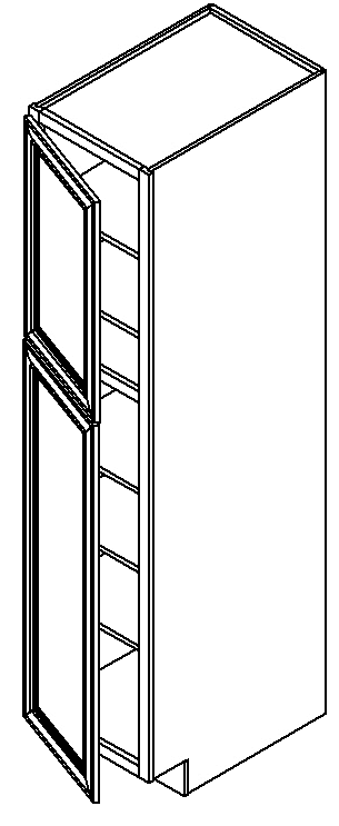 PANTRY 18" X 96" X 24" W/O DRAWER